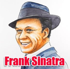 How to draw and paint Frank Sinatra