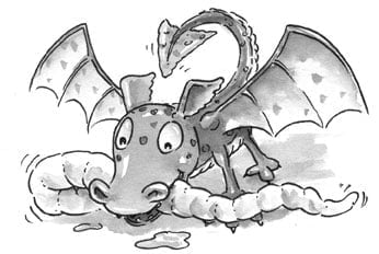 Illustrating Baby Dragons