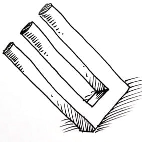 How to draw a 3D Illusion