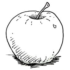 How to draw an Apple