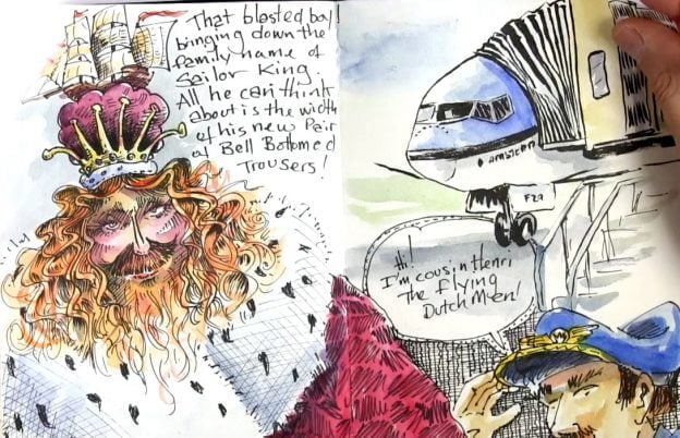 How to use a sketchbook