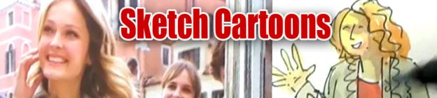 How to sketch cartoons of people