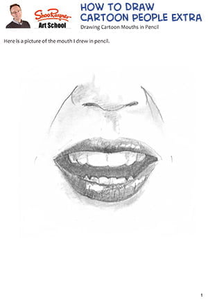 How-to-draw-Lips-in-Pencil