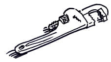 Pipe-wrench – Shoo Rayner